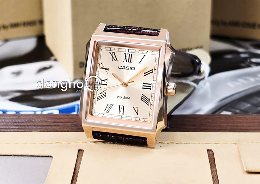 Đồng hồ Casio MTP-B190RGL-9BVDF Nam Quartz