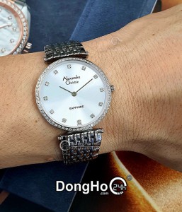 Đồng hồ Alexandre Christie 8A21DMS-T - Nam - Kính Sapphire - Quartz (Pin) Chính hãng